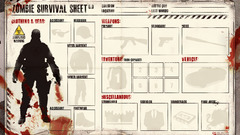 Zombie survival sheet
