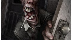 Zombies creepy artwork Ben Newman