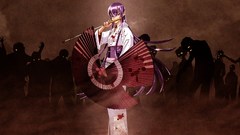 Zombies Katana kimono highschool