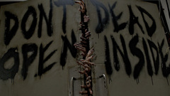 Zombies the walking dead