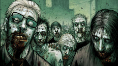 Zombies walking dead