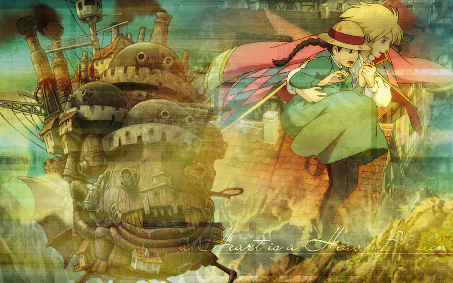 Howls moving castle joe hisaishi. Ходячий замок Лапута. Миядзаки Ходячий замок. Аниме Миядзаки Ходячий замок. Ходячий замок Фанни Хаттер.