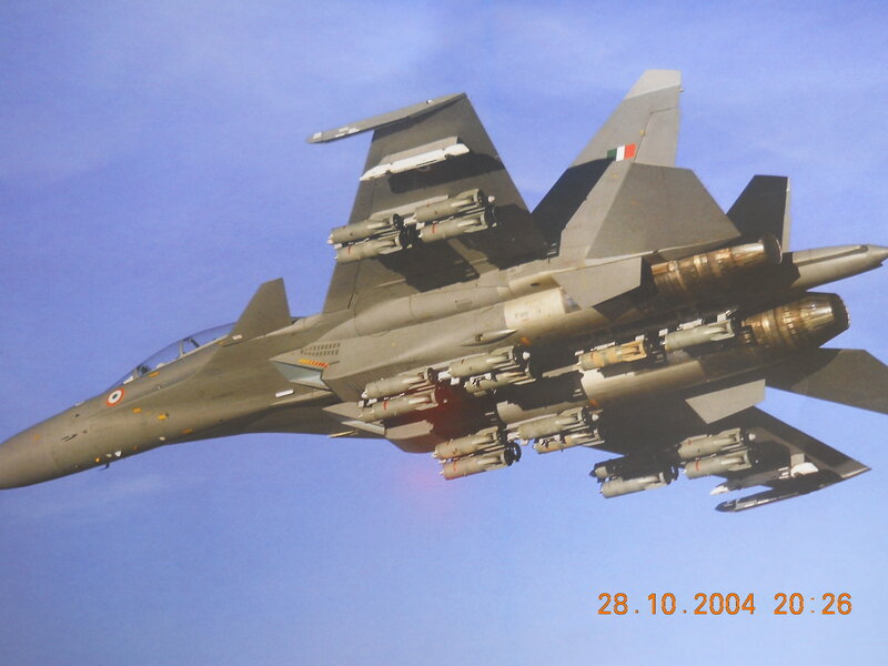Indian Air Force Fighter Jet — Gray, Dramatic, Photograph