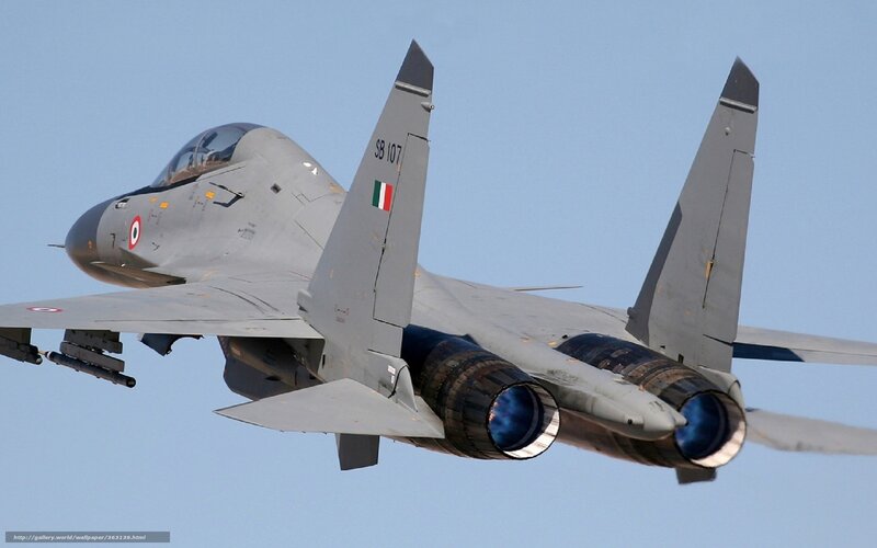 Indian Air Force Fighter Jet — Gray, Dynamic, Afternoon
