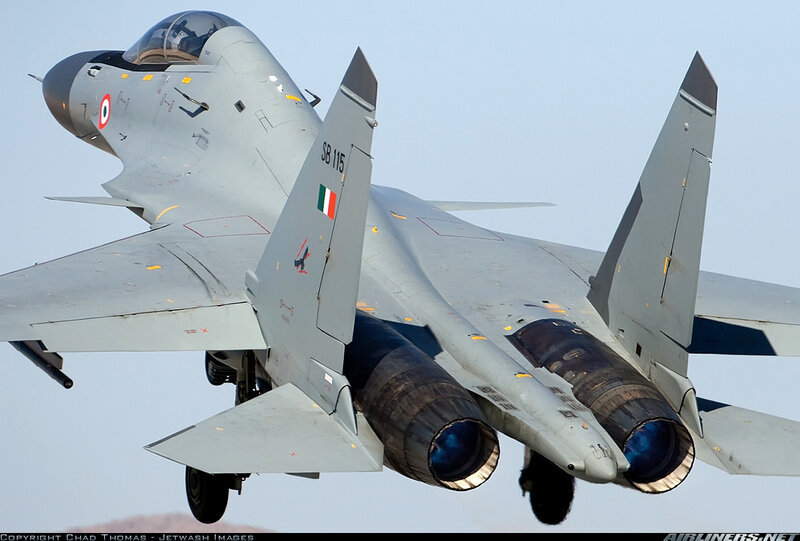 Indian Air Force Fighter Jet — Gray