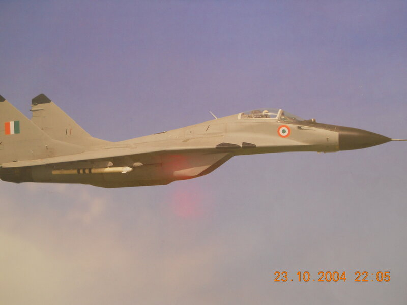 Indian Air Force Jet — Gray, Dynamic