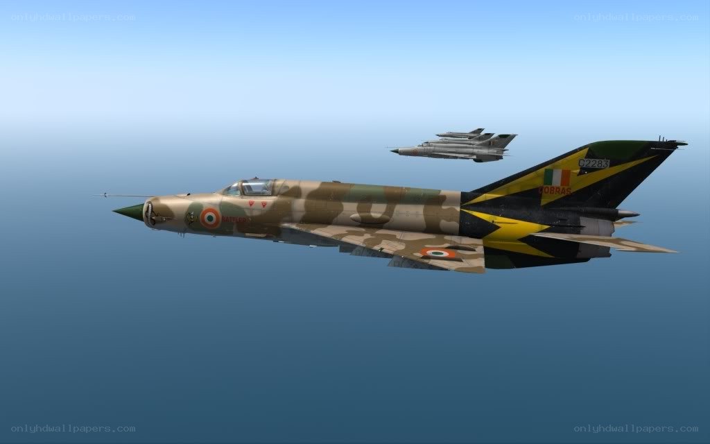 Indian Air Force MiG-21 jets