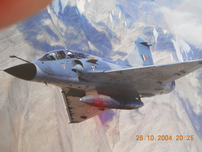 Indian Fighter Jet — Gray, Dramatic