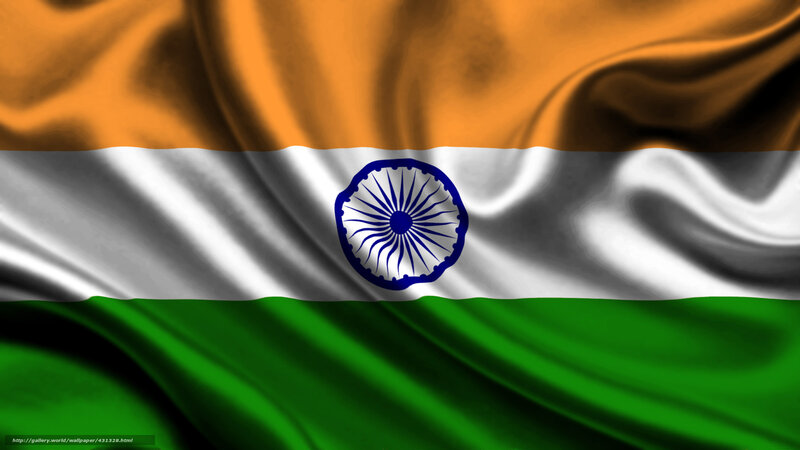 Indian flag waving
