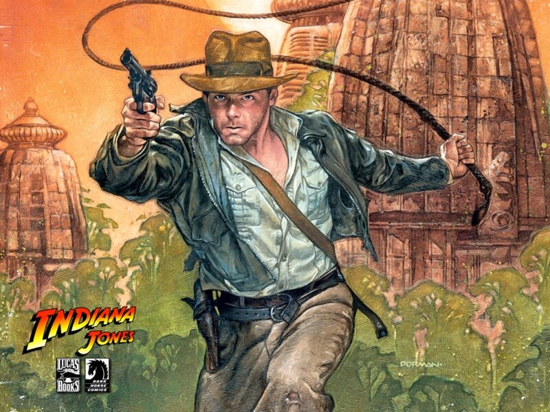 Indiana Jones action scene