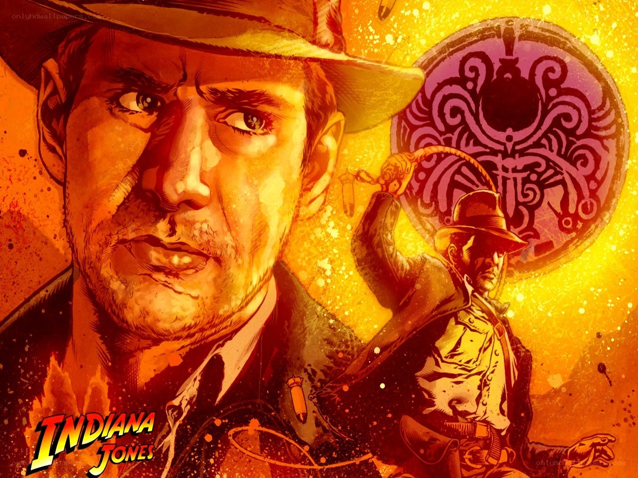 Indiana Jones adventure art