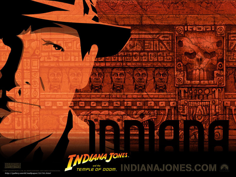 Indiana Jones Character — Orange, Dramatic