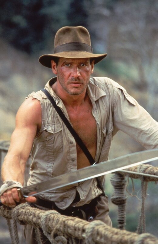 Indiana Jones Holding Sword