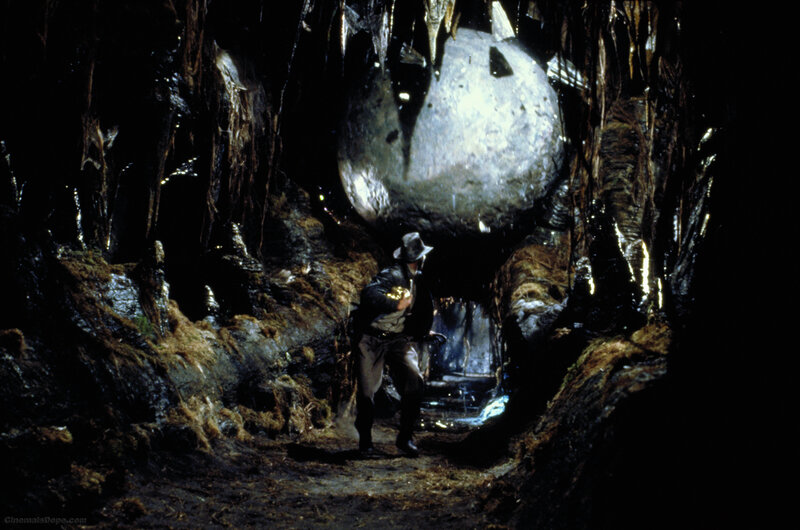 Indiana Jones in a cave