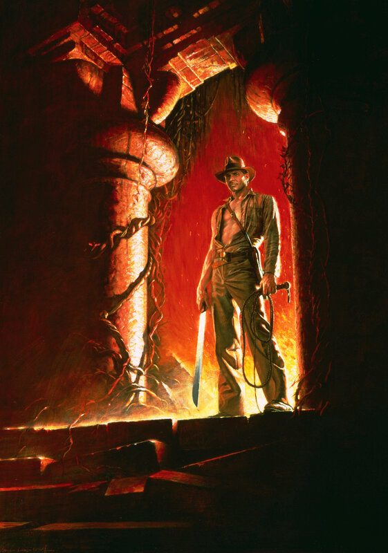 Indiana Jones in ancient temple