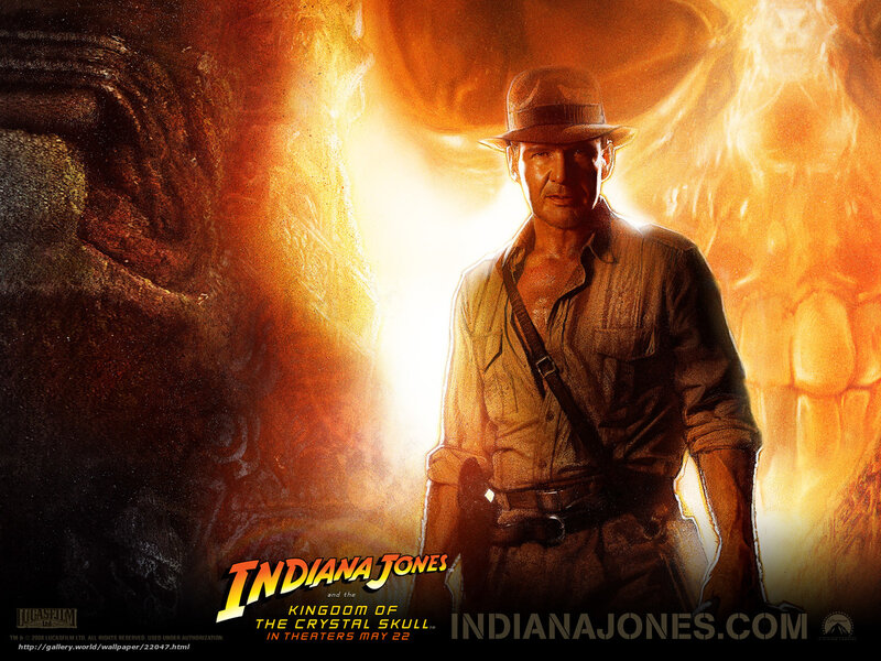 Indiana Jones in Cave — Orange