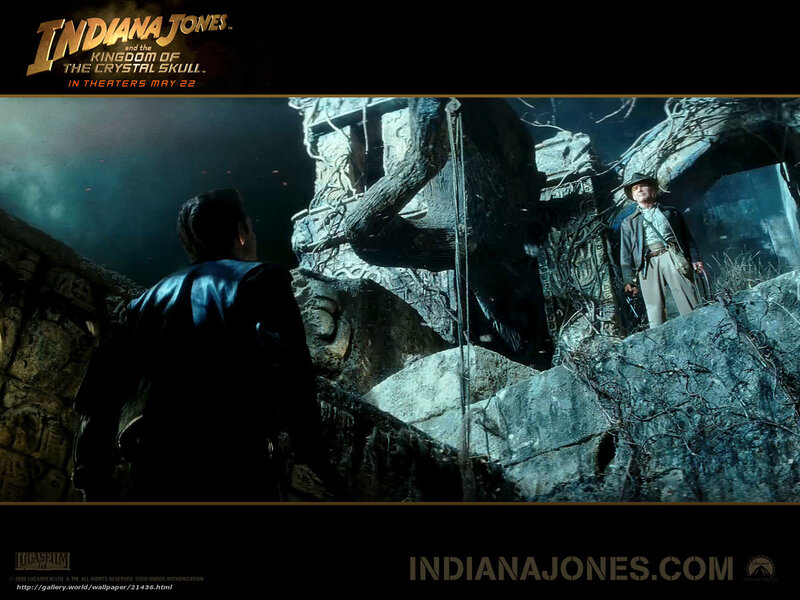 Indiana Jones in Ruins