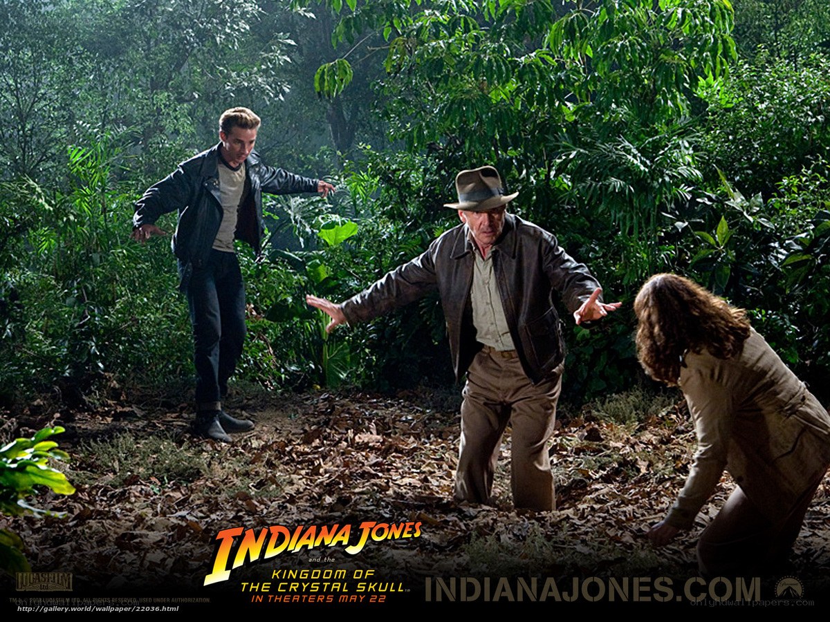 Indiana Jones jungle scene