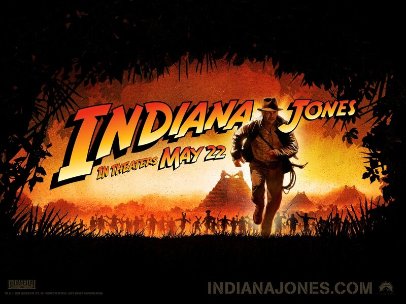 Indiana Jones Running — Orange, Dramatic