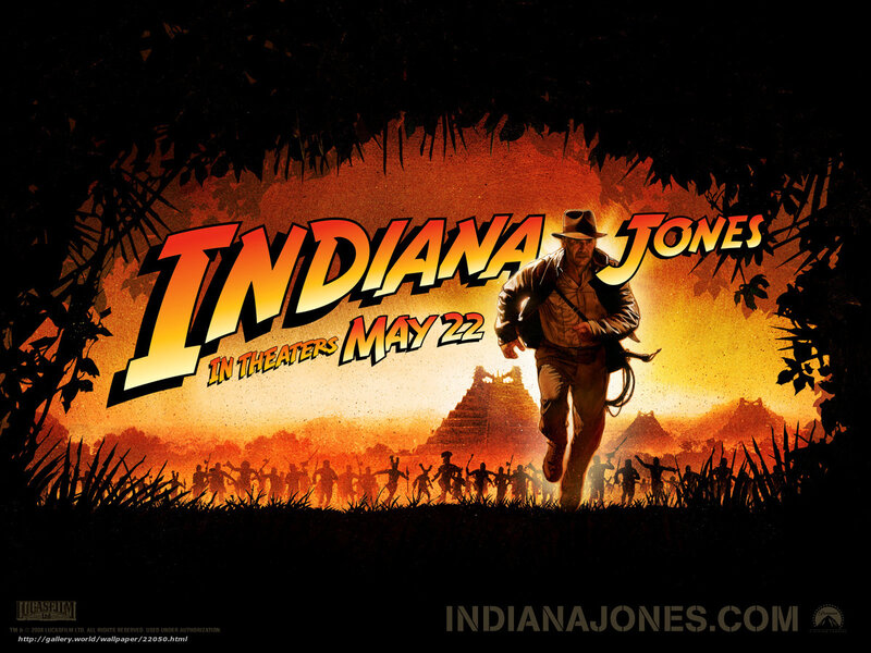 Indiana Jones Running — Orange