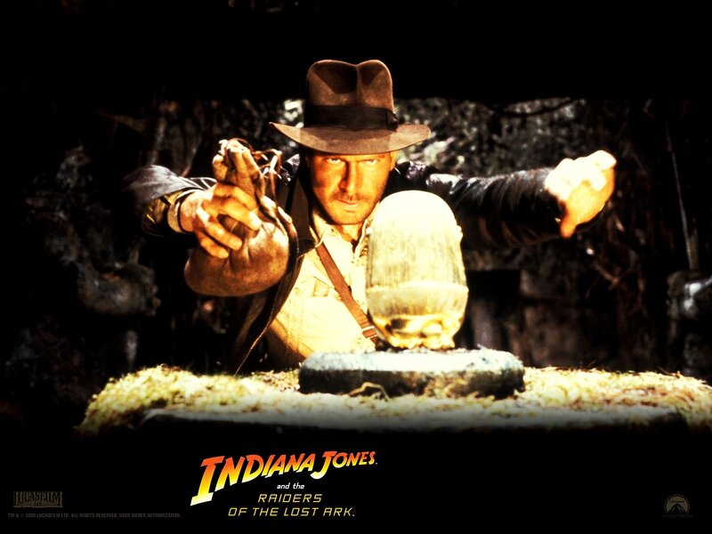 Indiana Jones with Artifact — Brown