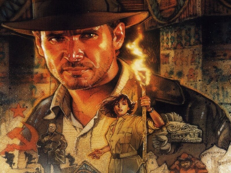 Indiana Jones with Torch