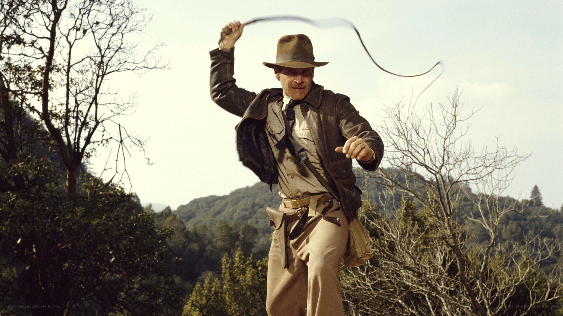 Indiana Jones with whip