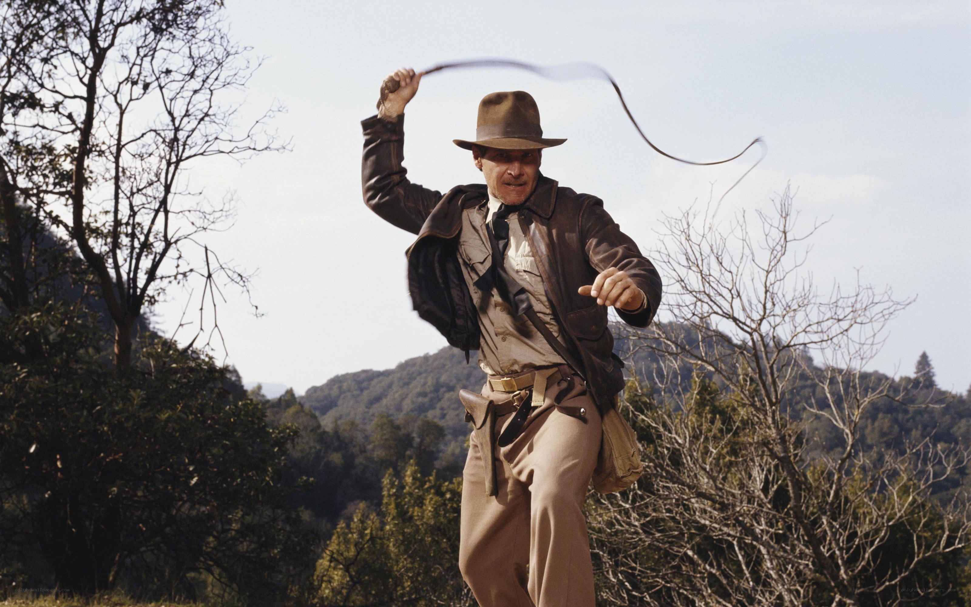 Indiana Jones with whip