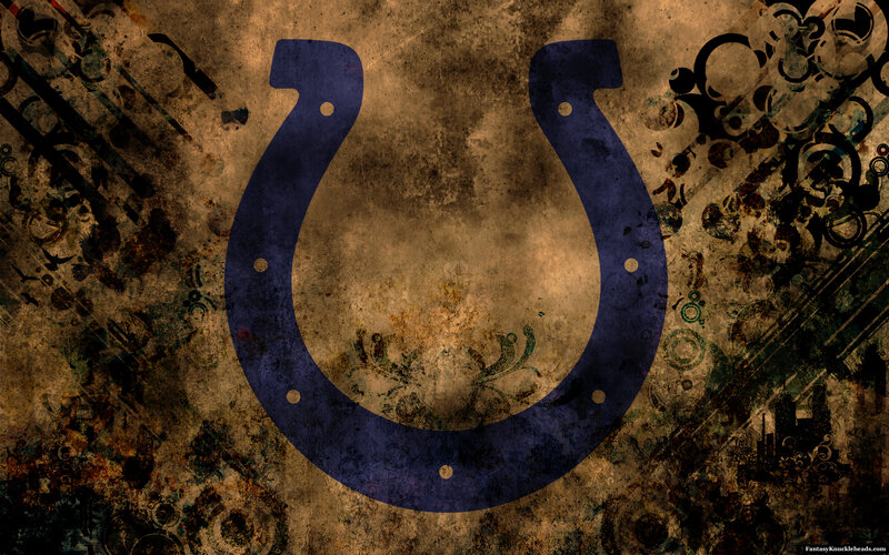 Indianapolis Colts Logo — Blue, Gritty