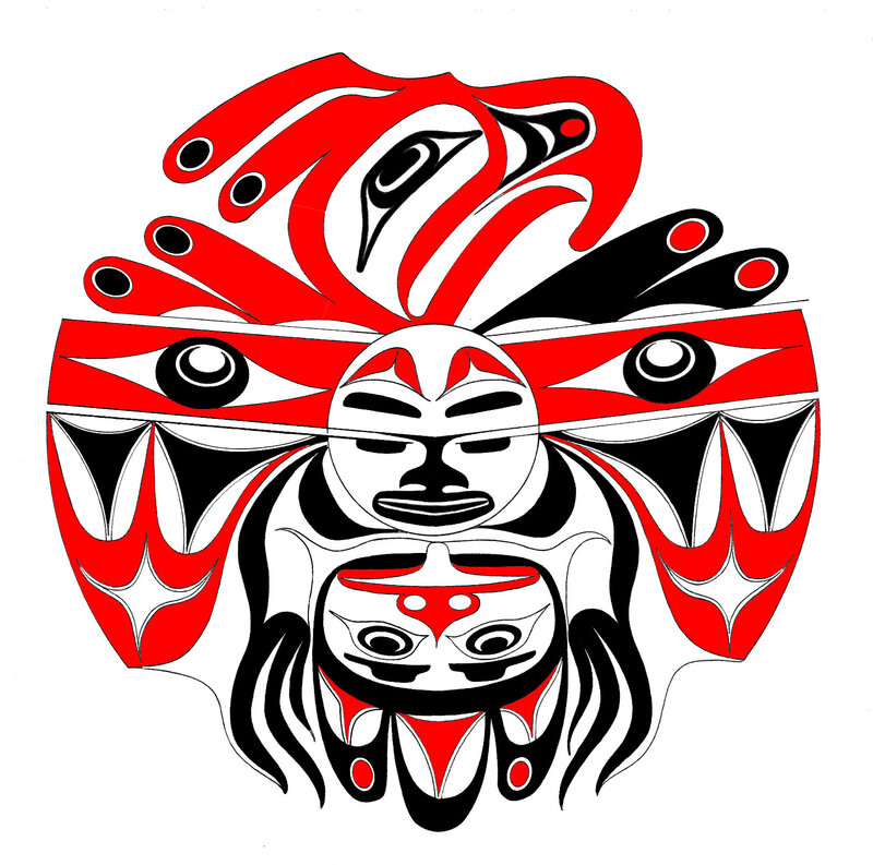 indigenous art mask design