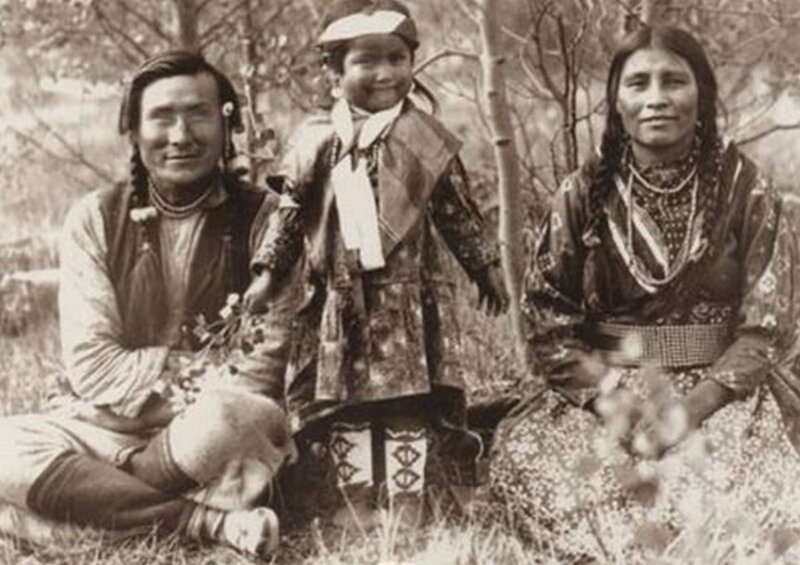 Indigenous Family Portrait