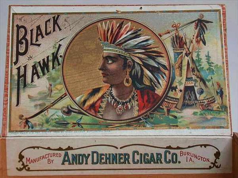Indigenous Man in Feather Headdress
