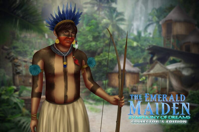 Indigenous Man with Bow