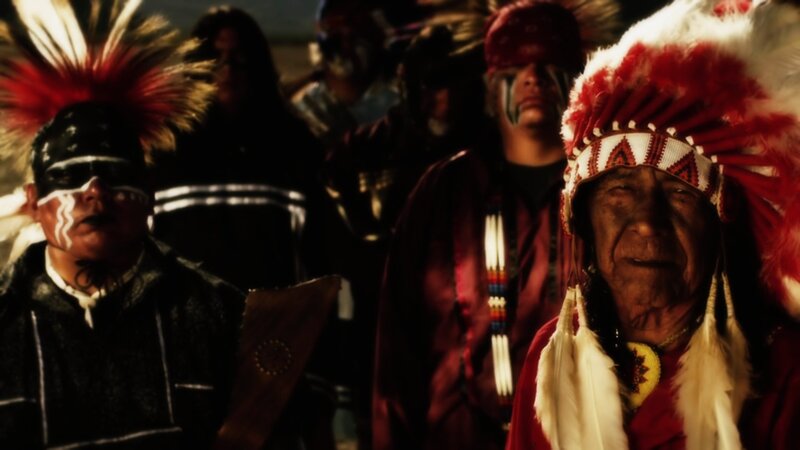 Indigenous Men in Ceremonial Attire