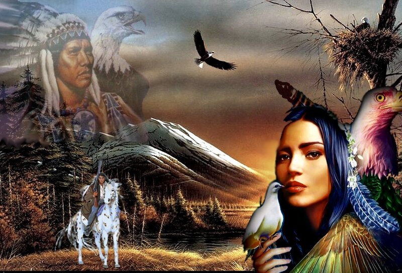 Indigenous People and Eagles