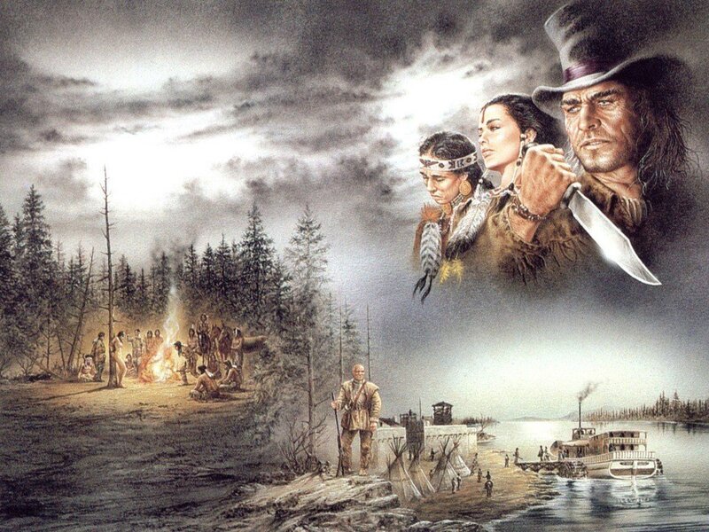 Indigenous People and Settlers — Gray, Dramatic