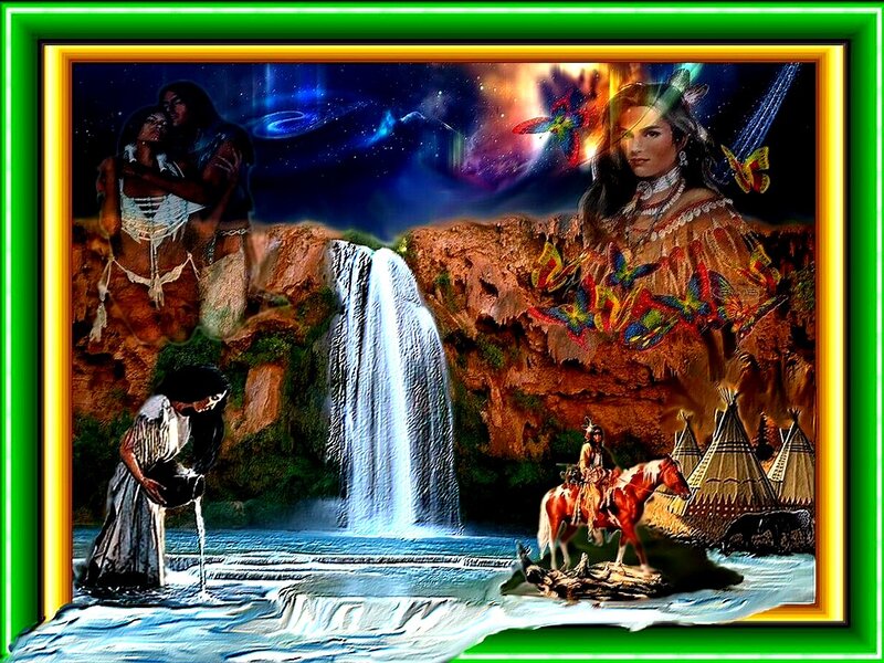Indigenous People Collage