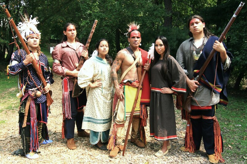 Indigenous People in Traditional Attire