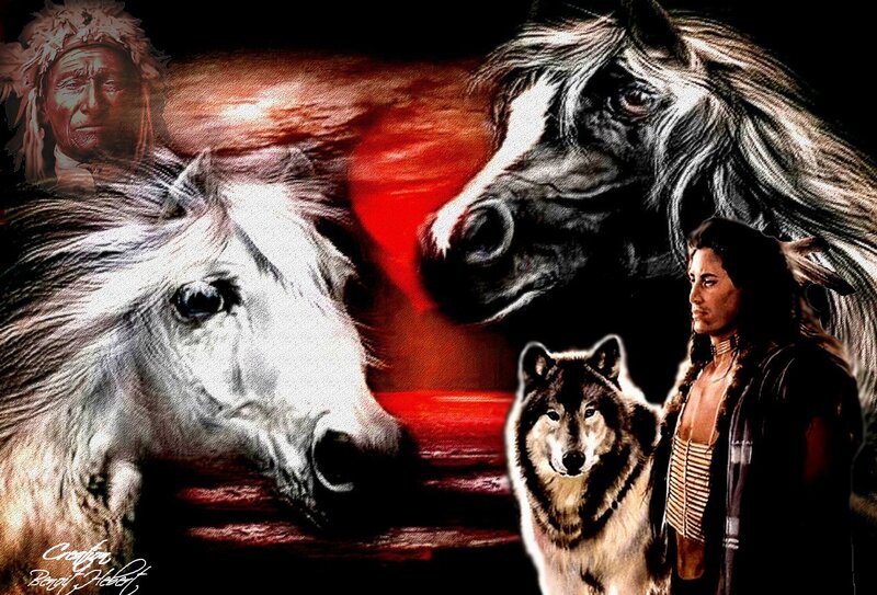 Indigenous People with Animals