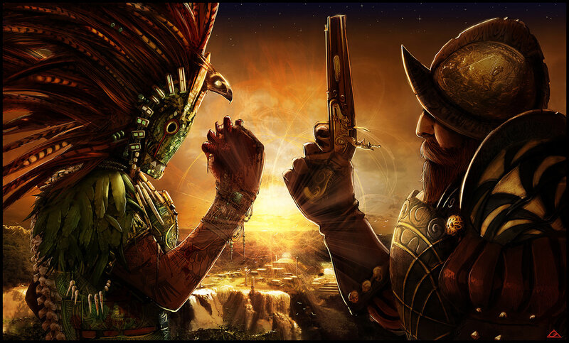 Indigenous Warrior and Soldier