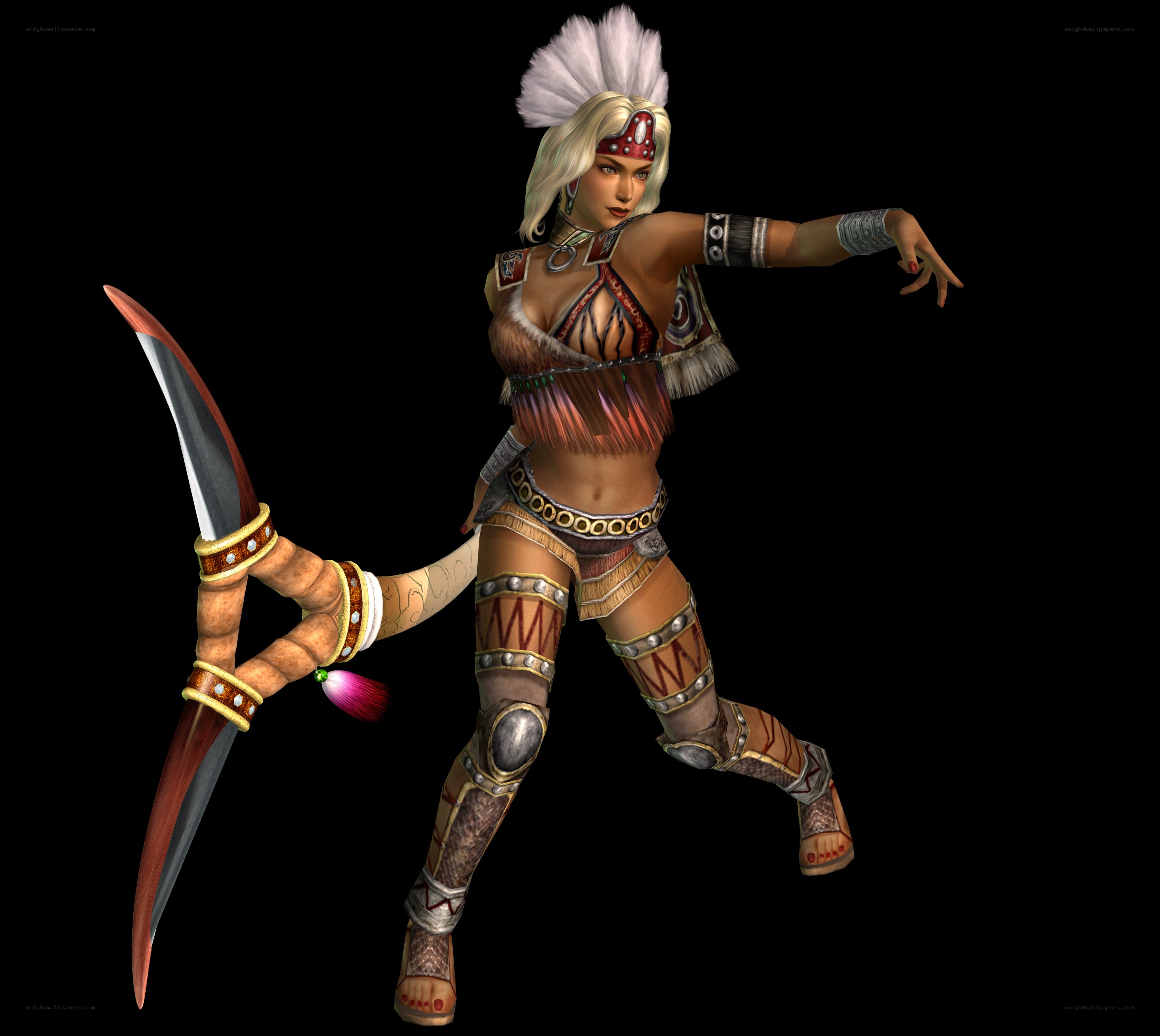 indigenous warrior woman