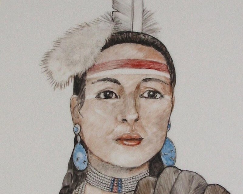 Indigenous Woman Portrait