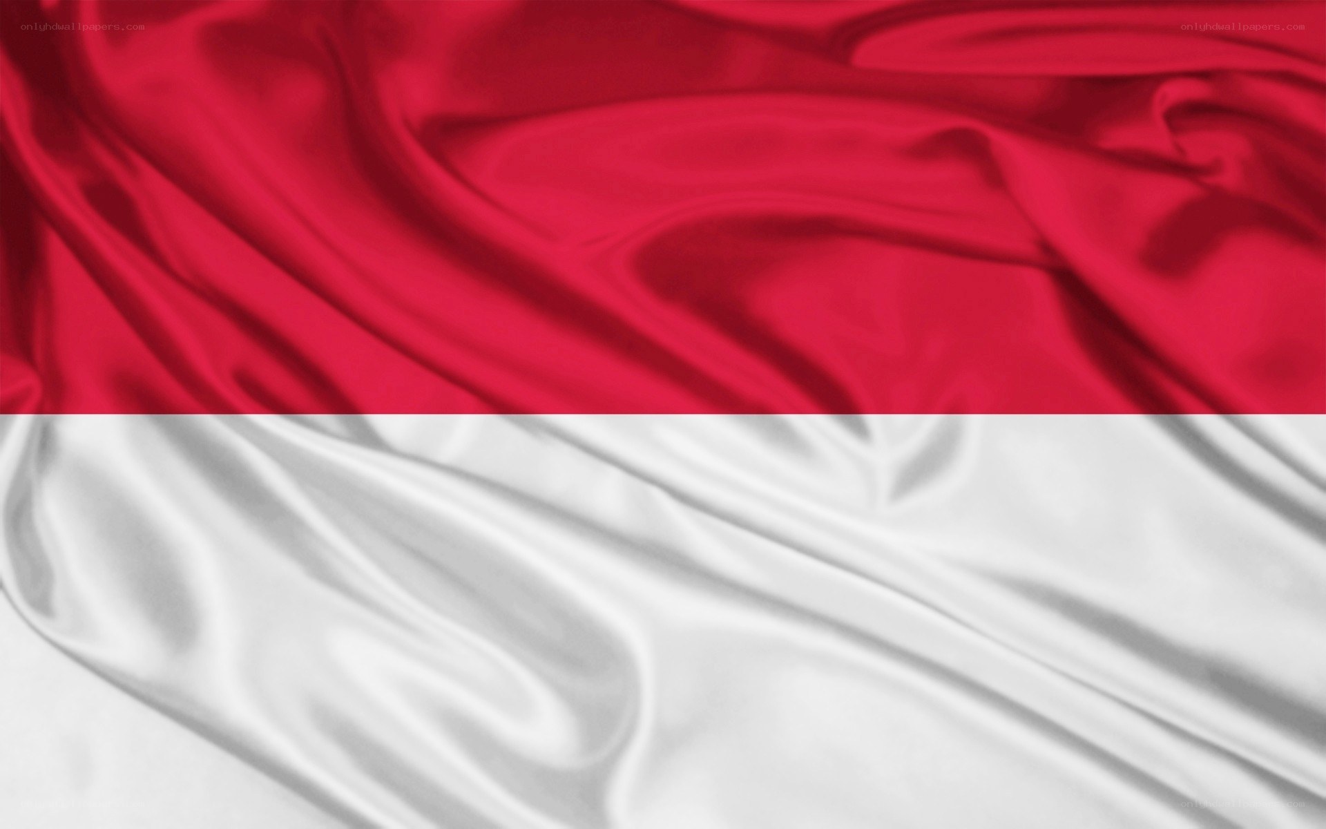 Indonesian flag fabric