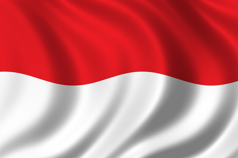 Indonesian Flag — Red