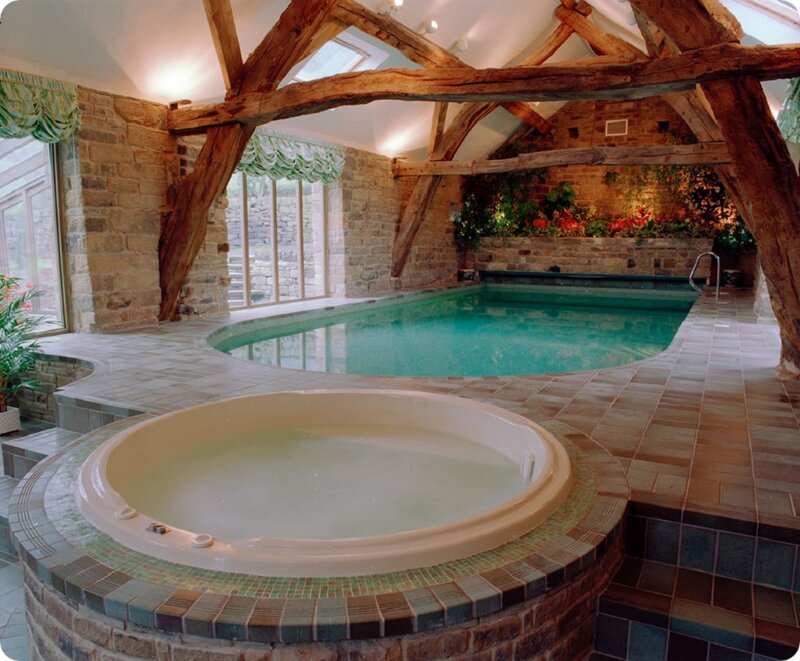 Indoor Pool and Hot Tub