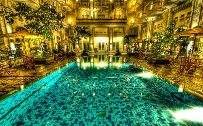 Indoor Pool Courtyard