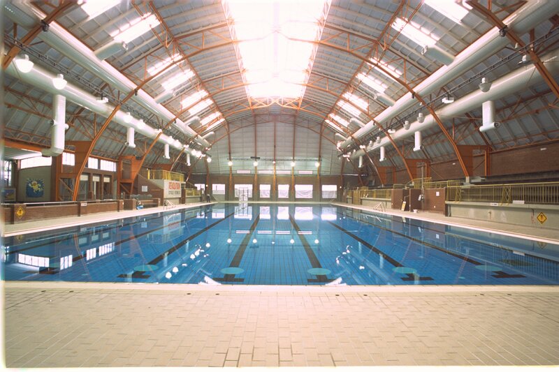 Indoor Swimming Pool — Blue, Calm