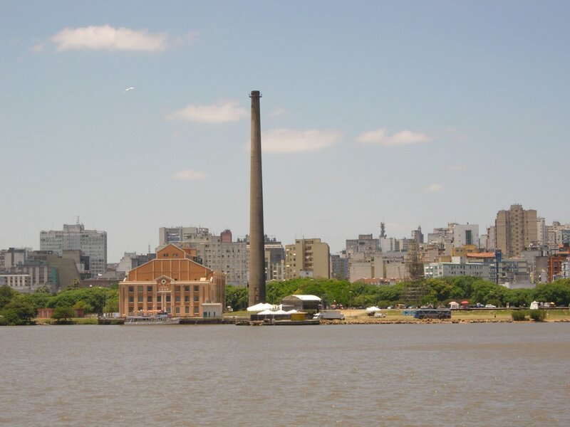 Industrial Building by River