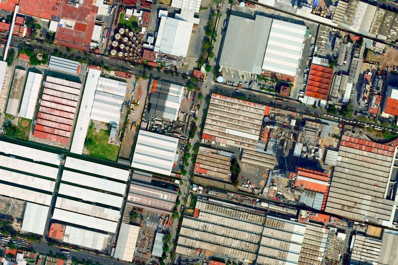 Industrial Buildings from Above