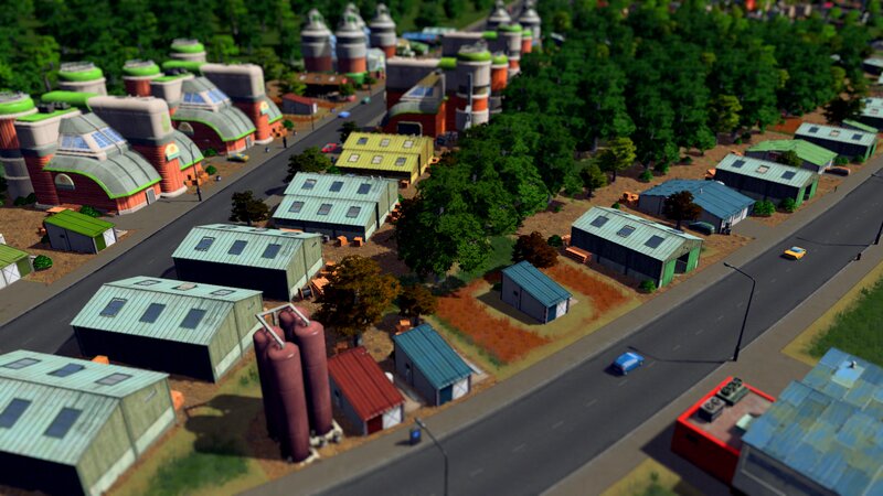 Industrial Buildings in Game